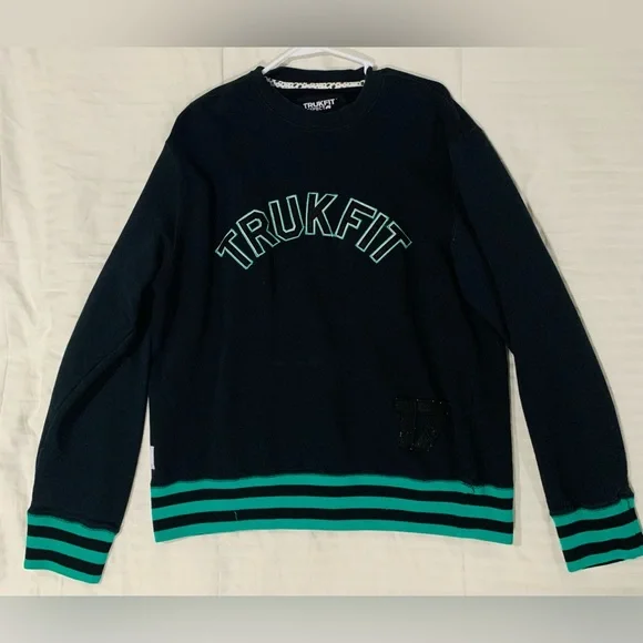 Trukfit Sweaters Trukfit Mens Xl Crew Neck Sweater Poshmark
